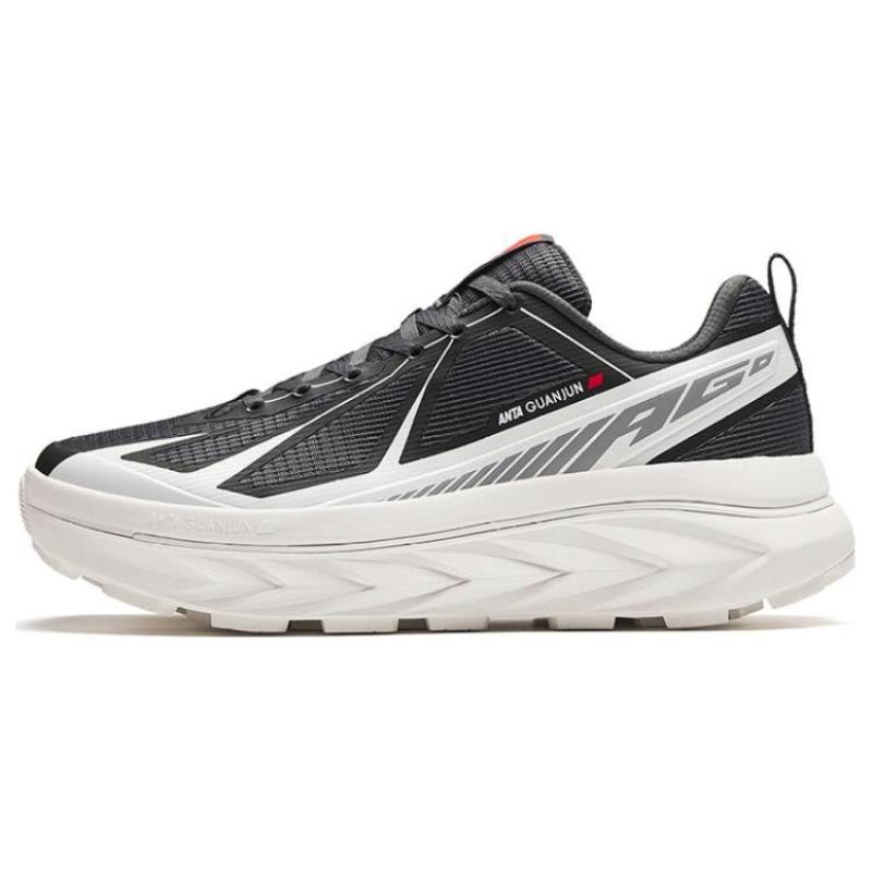 

Anta Champion Series Wear-Resistant Low-Top Casual Running Shoes Men s Black White Sneakers 912416606A-5 40.5 чорний