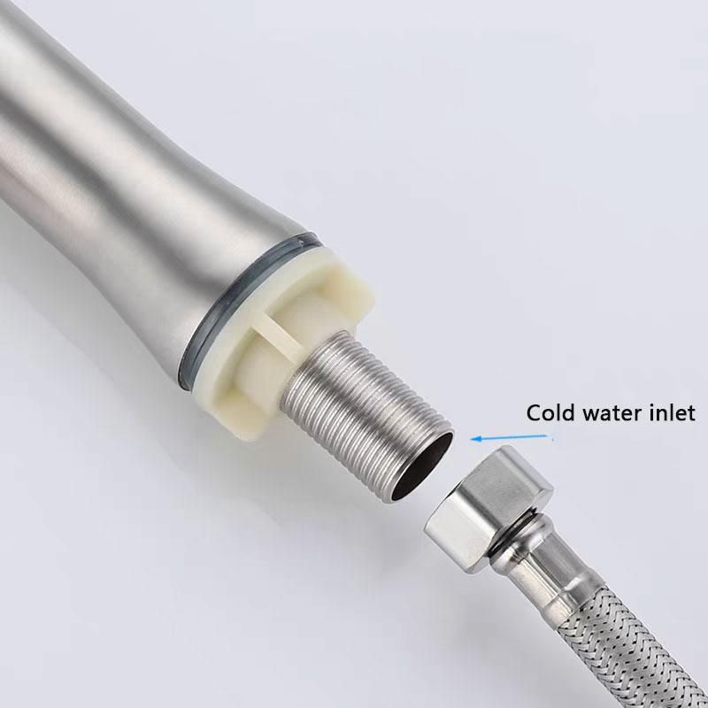 1pcs Home Bathroom Basin Mixer for Single Lever Faucet Bathroom Washbasin Kitchenette Type Hybrid Water-Saving Washbasin Faucet