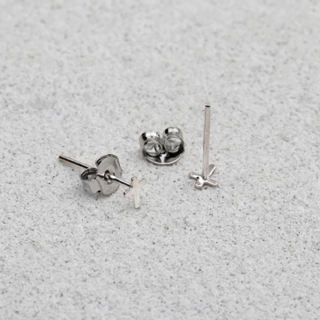 Women's Daily Accessory Sari Cross Earrings