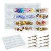 Irregular Hair Clip Silicone Mold Jewelry Casting Mold for DIY Bookmarks,Pendant