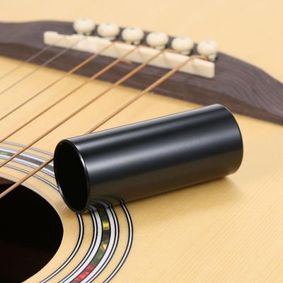 60mm Length Metal Guitar Slide Smooth Surface String Instrument Slide  For Guitar Playing