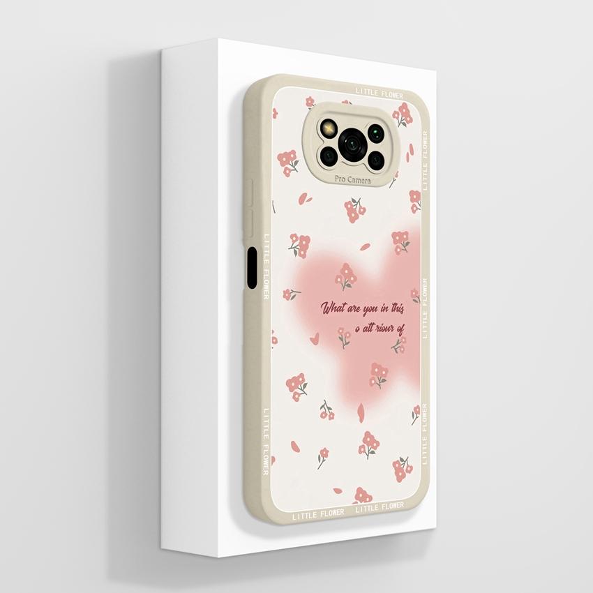 Phone Case For Xiaomi Poco X3 X5 X6 X7 C40 C50 C51 C55 C71 C75 Cute Cat Soft Covers Lens Protection Liquid Silicone Anti Slip Shell For Xiaomi Housing