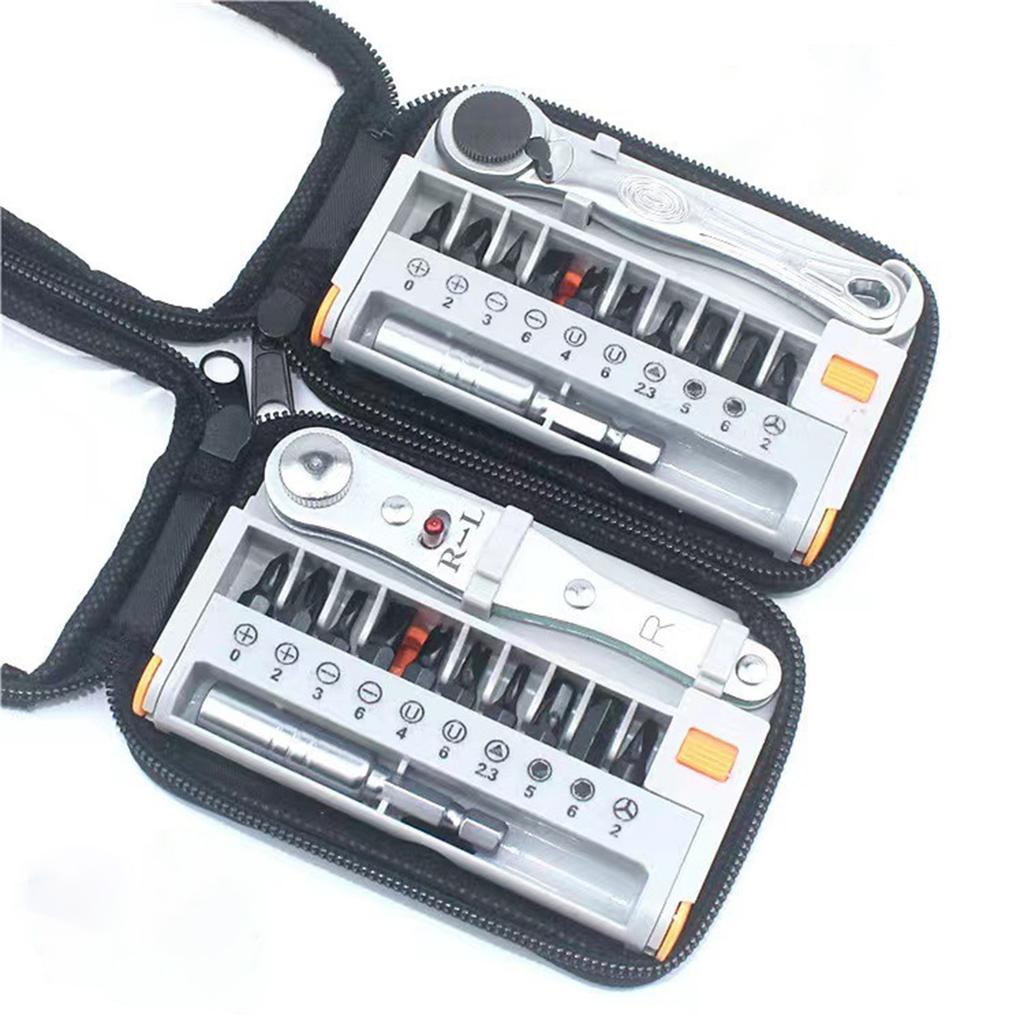 Portable Mini Multi-function Screwdriver Disassembler Ratchet Wrench Set Cross Screwdriver Screwdriver Set