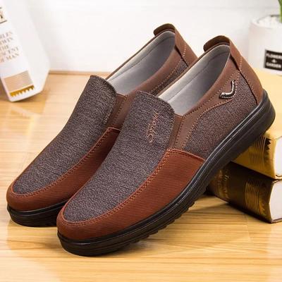 Men Loafers Light Comfort Walking Flats Fashion Casual Shoe Breathable Canvas Shoes for Men Sneakers Big Size50 Zapatilla Hombre