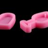 Cat Bear Paw Dog Bone Tag Pendants Silicone Mold Heart MP3 Keychain Epoxy Resin Molds For DIY Jewelry Handmade Craft Making Tool
