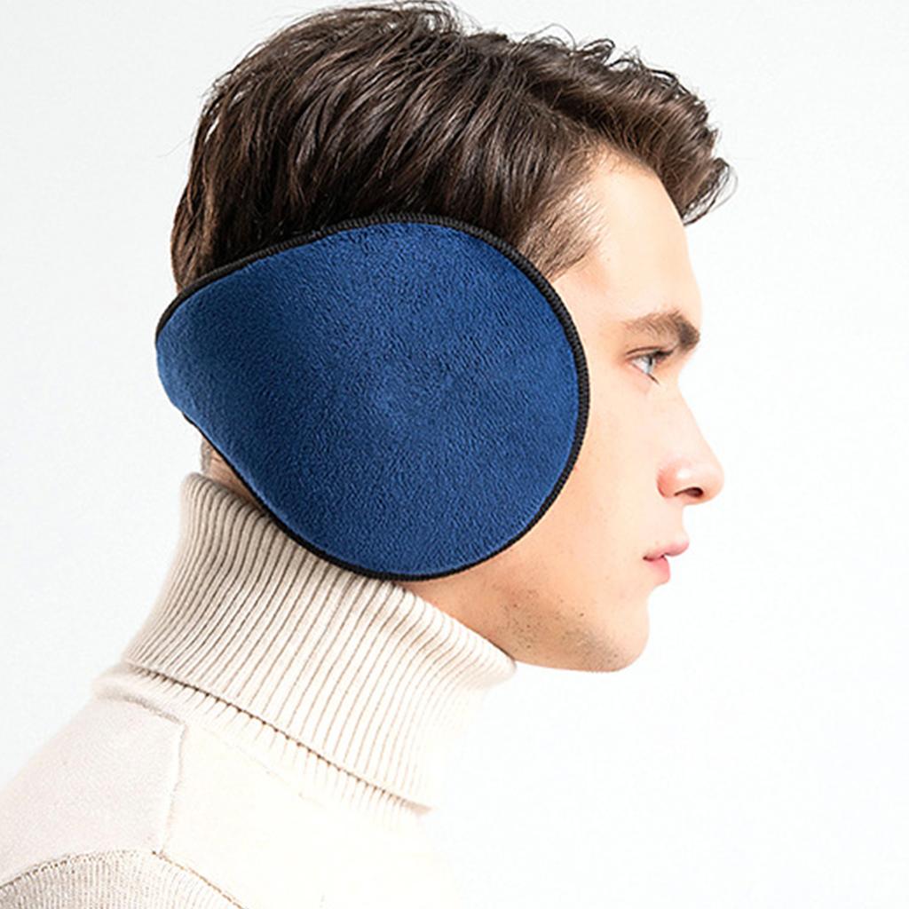 Thicken Plush Ear Muffs for Men Women Warm Ear Warmers Cold Weather Earmuff Breathable Ear Covers for Outdoor Activity