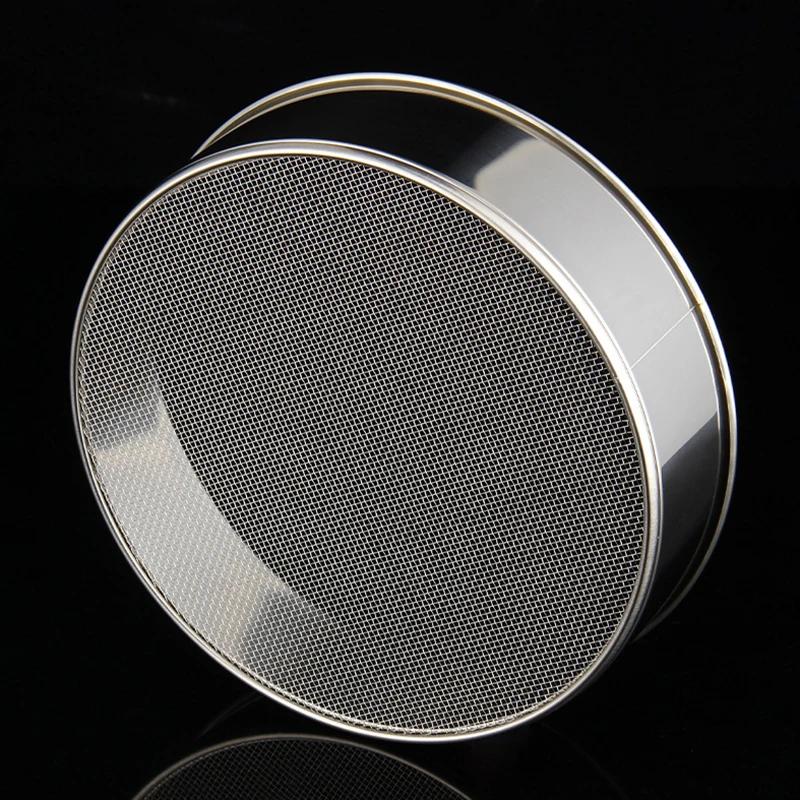 Stainless Steel Rice Flour Sieve 14 Mesh Thickened Sesame Baking Tools Holding Ultrafine Flours Sift Kitchen Cake Accesories