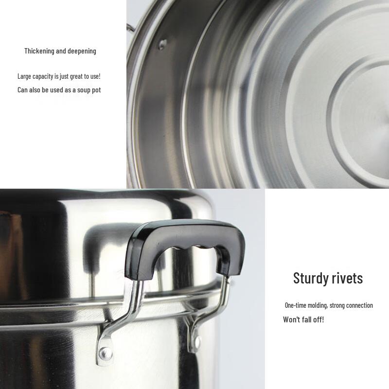 Sule Stainless Steel Steamer Set