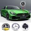 Emblema de Metal Plano para Capô Dianteiro com Logo de Carro Acessórios Para Mercedes Benz AMG Classe E S C A B GLE GLS CLS GLC CLA GLA GLK