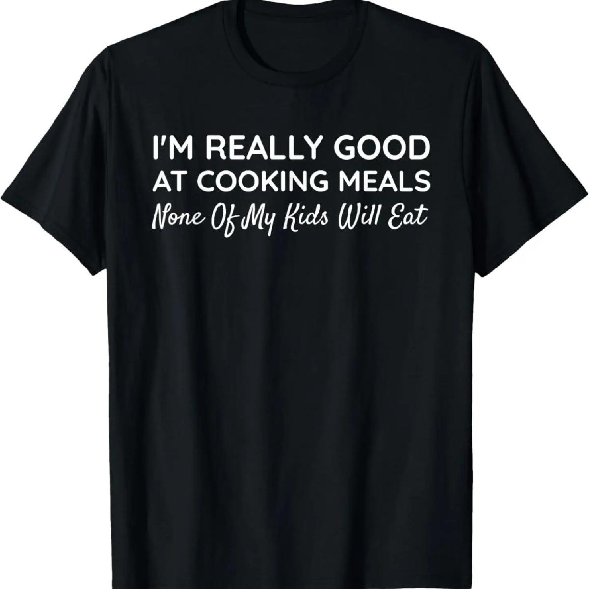 

Funny Picky Eater Sarcastic Parents Mom Dad Quote Chef Humor T-Shirt XXXXXL різнокольоровий