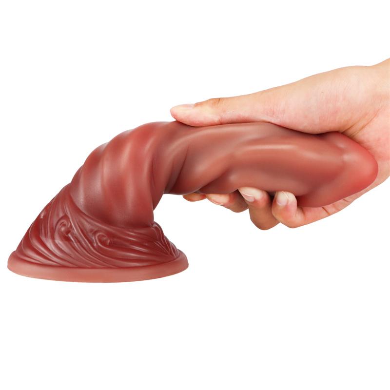 Female Masturbator Simulation Penis Super Large Silicone Soft Super Thick Fake Penis Adult Products