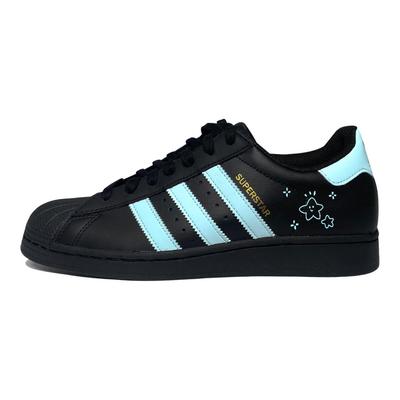 Originals SUPERSTAR Fire de Stea & Albastru Deschis Pantofi de Skateboard Low top Unisex Negru Albastru EG4959(Echipa551-)