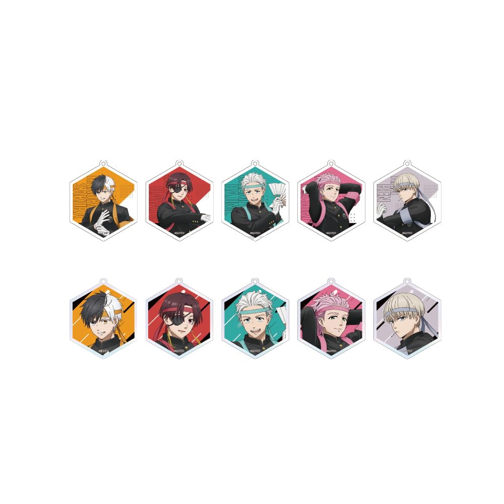 

WIND BREAKER Acrylic Keychain Collection Cheerleading Edition 10-piece box