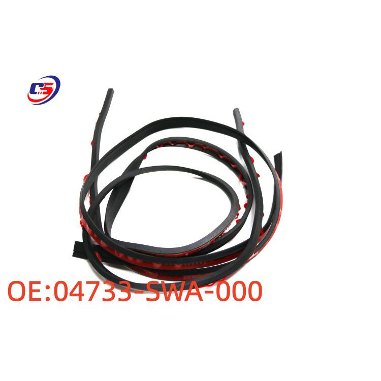Rear Windshield Seal Strip for Honda CRV (Part No. 04733-SWA-000)