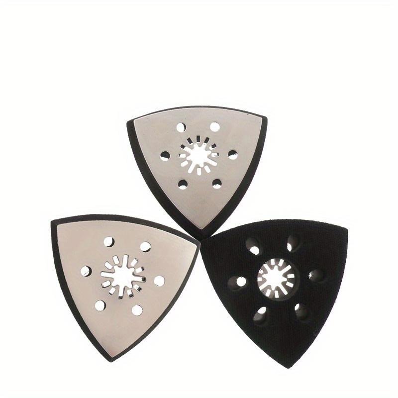 6-loch Dreieck Polieren Disc Selbst-adhesive Beflockung Dreieck Schleifen Matte Mehrzweck Zubehör