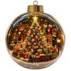 with Light Christmas Ball Ornament Acrylic Material Holiday Tree Pendant  Holiday Decoration