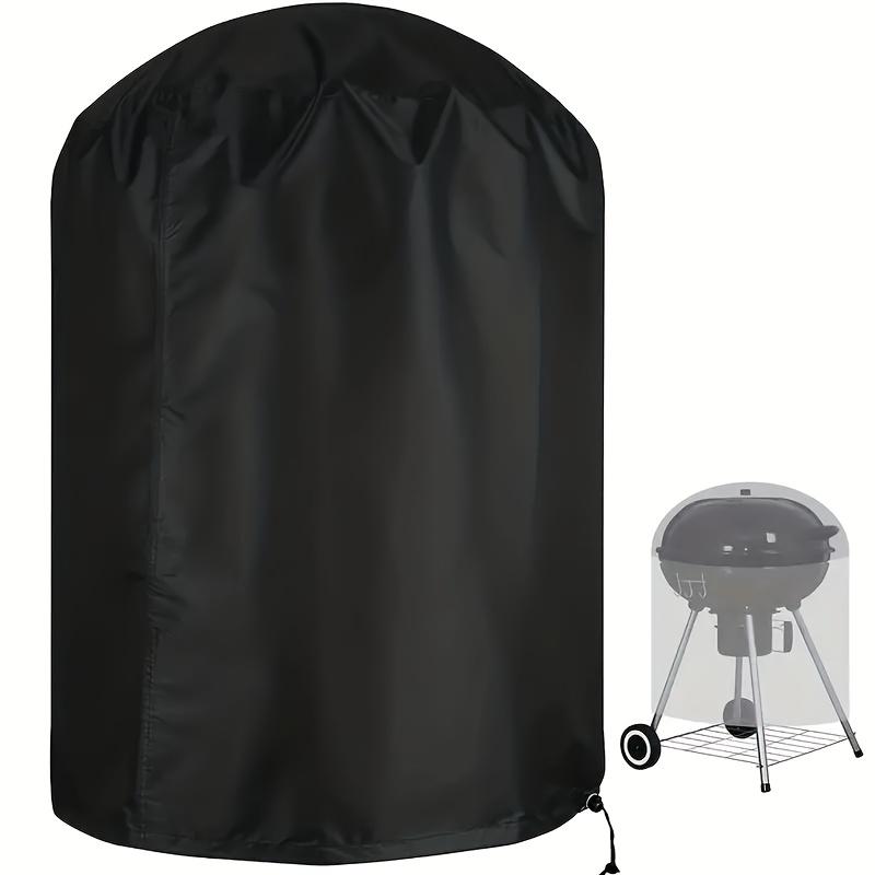 

1 шт. Устойчивый к УФ-излучению чехол для барбекю, Водонепроницаемый чехол для газового баллона барбекю, Аксессуары для выпечки на открытом воздухе. 77x58cm чёрный