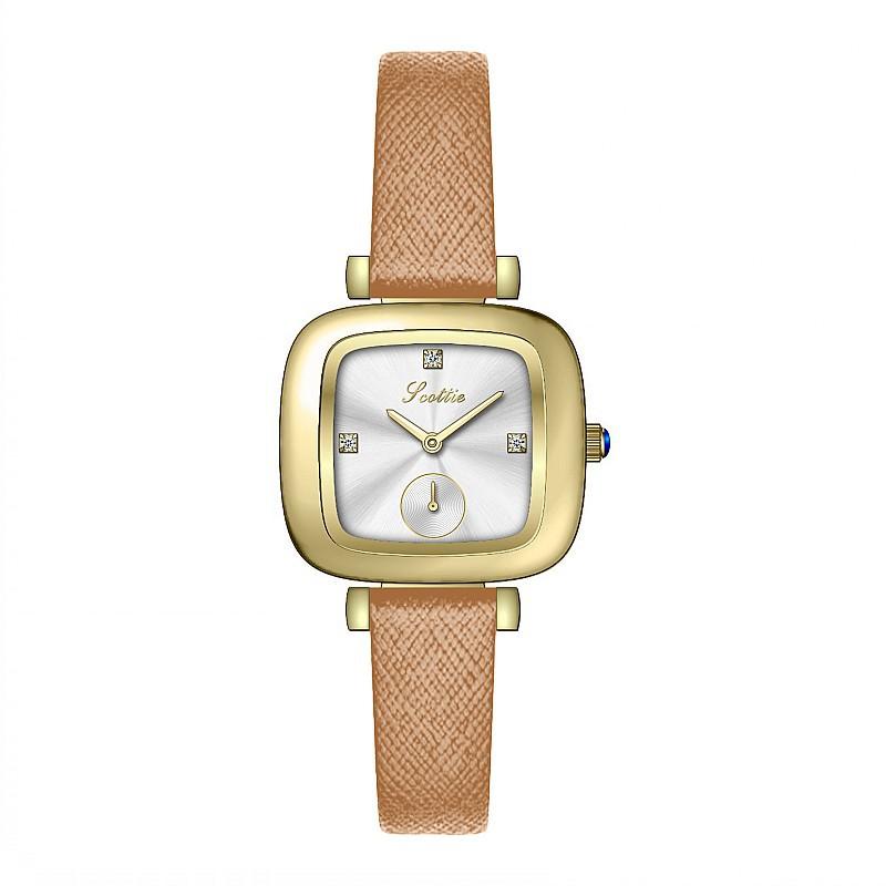 Fashion Watch Feminine Stainless Steel Strap Personalized Belt Watch Ladies Watch Square Small Dial