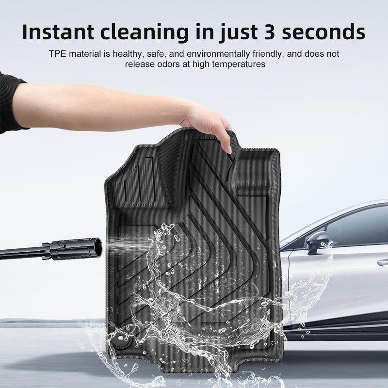 Compatible Floor Mats for 2017-2024 Honda Ridgeline - TPE Car Mats