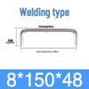 Stainless Steel U-Shaped Pull Handle for Cabinets, Wardrobes, and Electrical Boxes