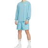 Nike Klubové Jednoduché Všestranné Pohodlné Šetrné k Pokožce Ležérní Šortky Pánské Šortky Denim-Modro-Zelená Bílá FN3308-464