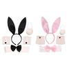 Rabbit Accessories Set Halloween Cosplay Accessories Include Rabbit Ear Headband