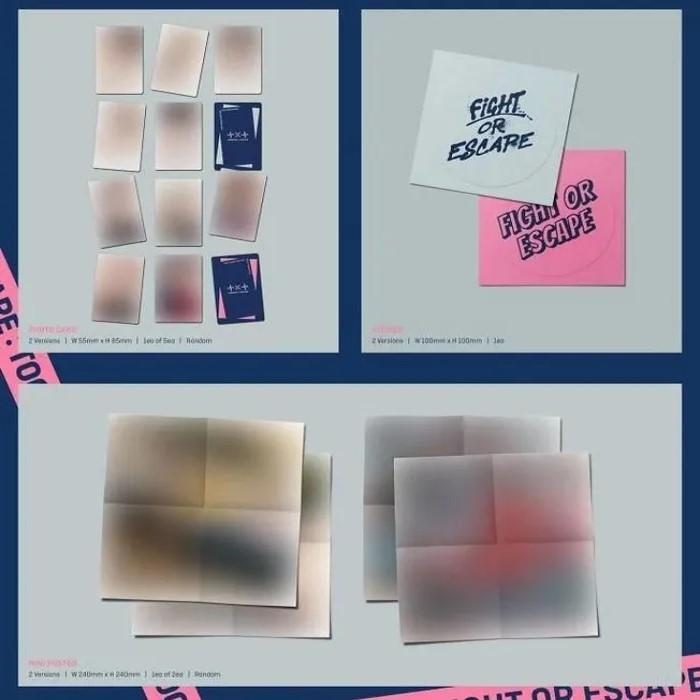TXT TOMORROW X TOGETHER CHAOS CHAPTER : FIGHT OR ESCAPE Jewel Case Random Version