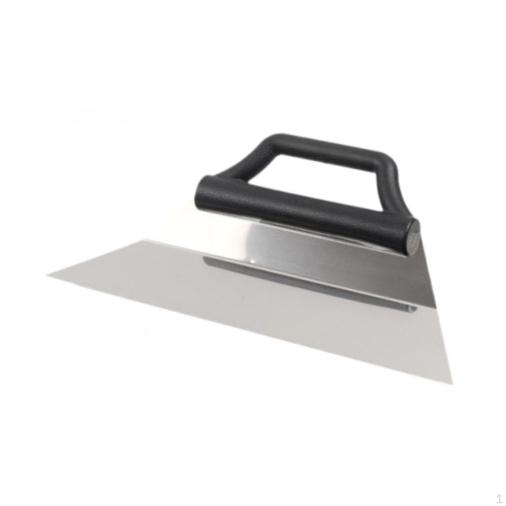 Car Tint Squeegee Comfortable Grip Flexible Stainless Steel Curved Easy To Use Convenient Film Scrap