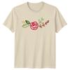 Floral Rose Garden Design Nature Lover Adult Graphic TShirt
