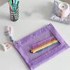Netted Wallet for Organizing Small Object Makeup Organizer Pouch File Container