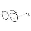 Anti-blue Light Glasses For Women Without Makeup Large Frame Polygonal Myopia Glasses Frame MH9092