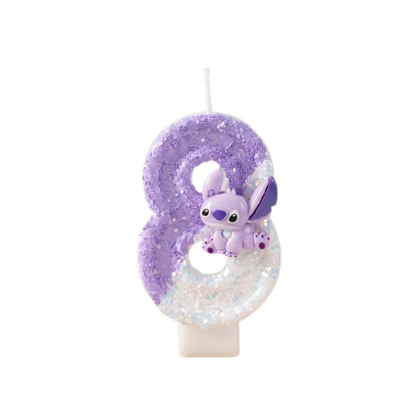 Creative Cartoon Cute Decoration 0-9 Number Creative Candle Cake Birthday Decoration Party Candle