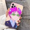 The Disastrous Life of Saiki K Phone Case for iPhone 15 8 7 6 6S Plus X SE 2020 XR XS 14 11 12 13 Mini Pro Max Mobile Case