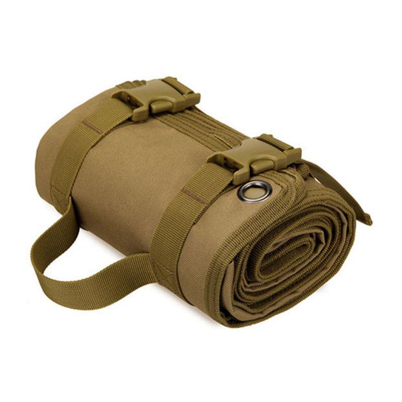 Tactical Portable Hunting Padded Roll Up Rifle Shooting Camp Mat Waterproof Pads