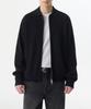 Musinsa Standard Cotton Collared Knit Zip-Up [Black]