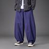 2025 Autumn Men Straight Casual Pants Men Linen Harlan Loose Wide Leg Cotton Trousers Male Casual Wear Pants