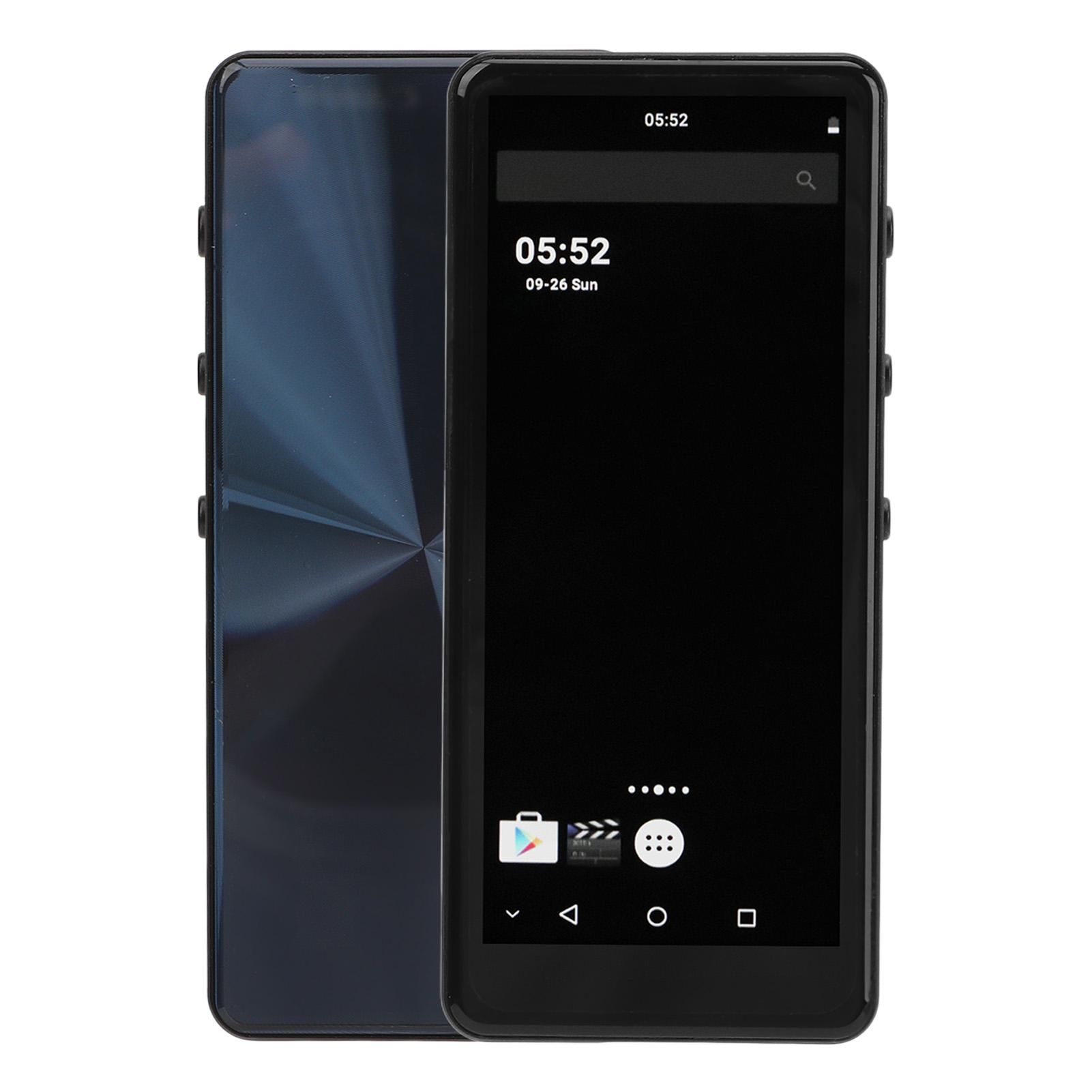 

MP4-плеер HD с шумоподавлением HiFi Sound 4-дюймовый сенсорный экран портативный музыкальный плеер с 64GB чёрный