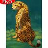 DIY Diamond Painting Leopard Rhinestone Picture Diamond Embroidery Mosaic Cross Stitch Animal Wall Art Decor