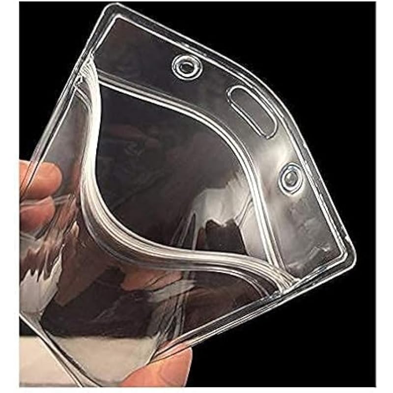 AccuPrints Pack of 2 Metal Badge Id Card Holders with Silicon Card Holder for Office Employee and Staff Retractable YOYO