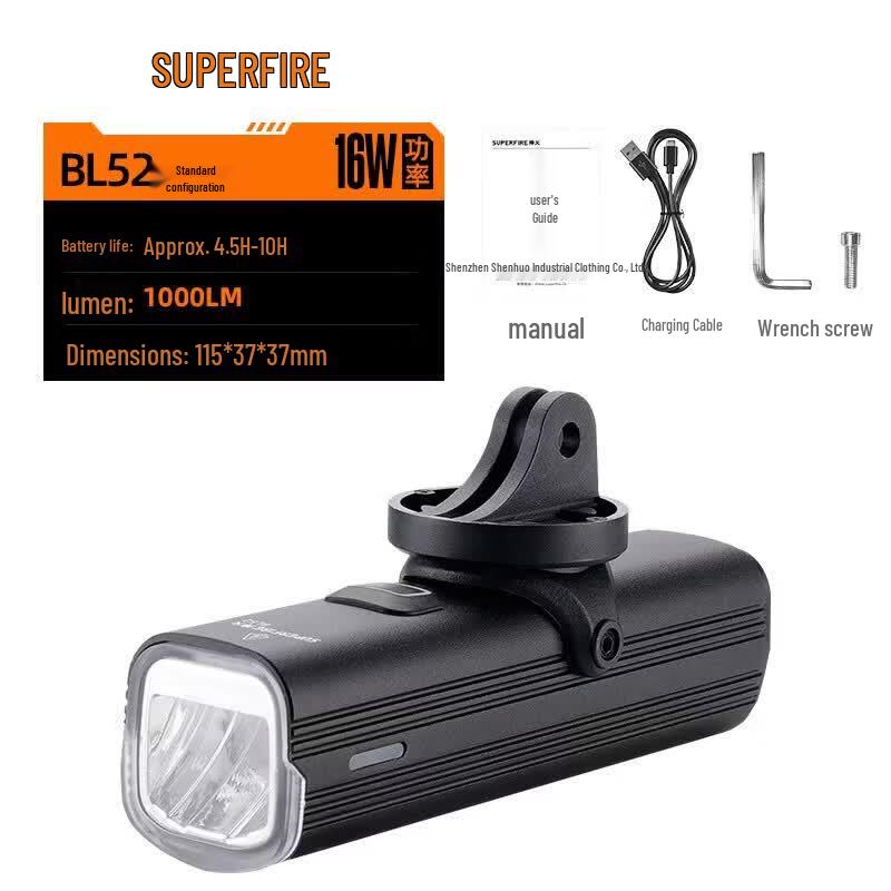 SupFire BL52 Smart Rechargeable Bicycle Front Light