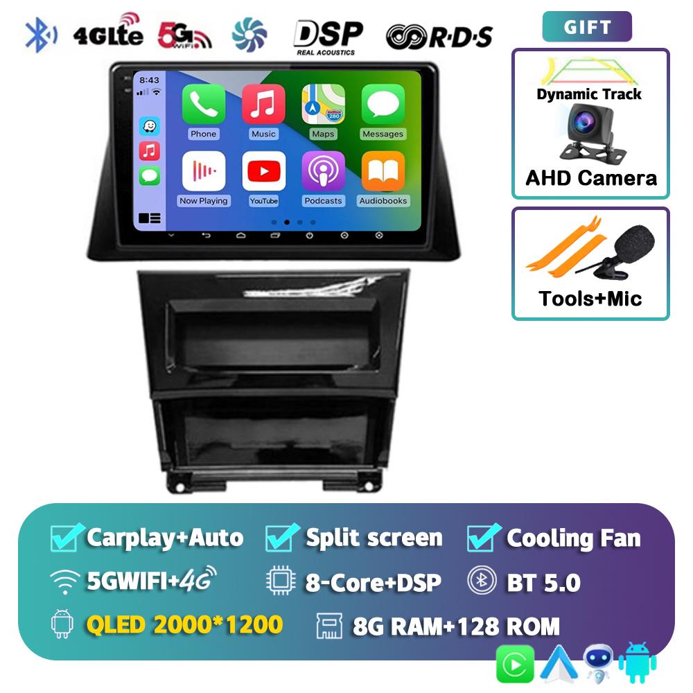 Android 14 Carplay Car Raido For Honda accord 8 2008 2009 2010-2013 Multimedia Player Navigation GPS Autoradio Audio Head Unit
