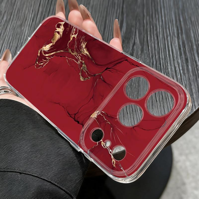 Sandstone Marble Pattern Case For iPhone 17 Pro Max Coque iPhone 16 15 14 13 Pro Max 11 Clear TPU Silicone Soft Cover