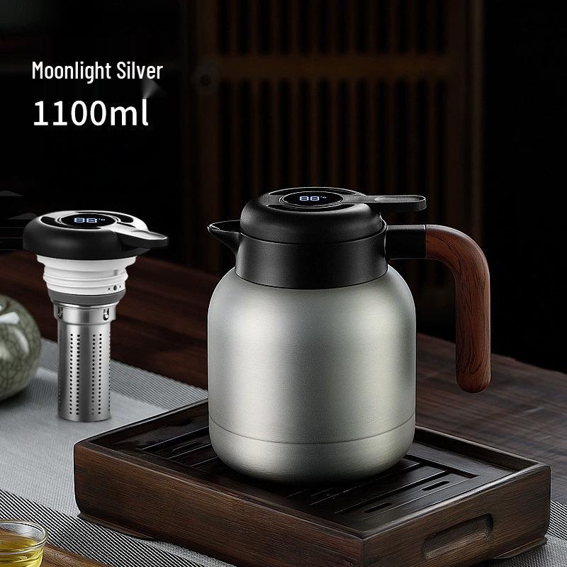 316L Stainless Steel Large-Capacity Thermos Kettle for Tea Brewing and Steeping