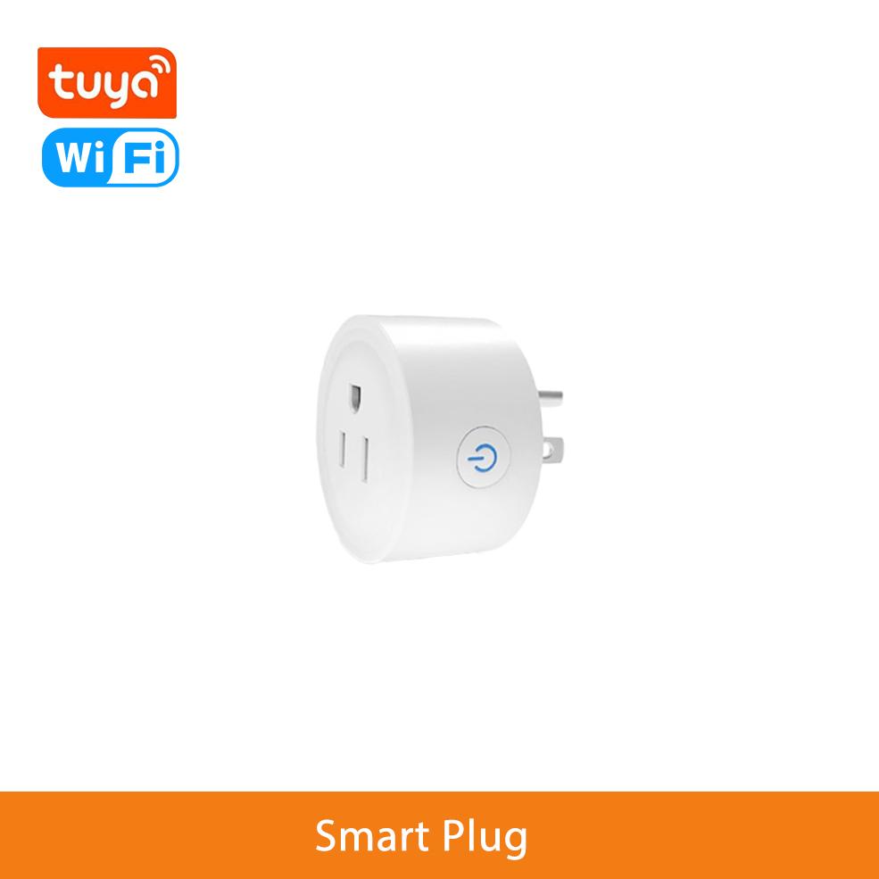 Tuya Wifi Smart Plug Us Mexico Chile Zigbee Socket 10a Power Monitor Outlet Smart Life Sockets Works With Alexa, Google Home
