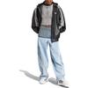 adidas Veste à capuche zippée sur le côté Originals avec cordon de serrage pour femme Vêtement d'extérieur Noir IV9328