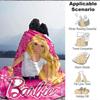 1pc Dress, Fashion Flannel Throw Blanket Soft, Warm & Cozy for Couch, Bed, Office, and Travel Versatile All Season Gift, Christmas Present