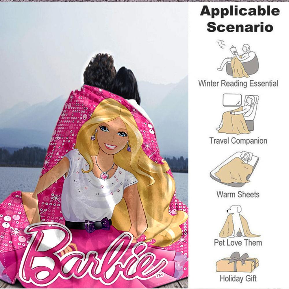 1pc Dress, Fashion Flannel Throw Blanket Soft, Warm & Cozy for Couch, Bed, Office, and Travel Versatile All Season Gift, Christmas Present