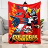 Giant Robot Adventure Flannel Blanket-Soft and Suitable for Sofas,Beds,Offices,Travel,All Seasons,Great Gift for Holidays and Birthdays.