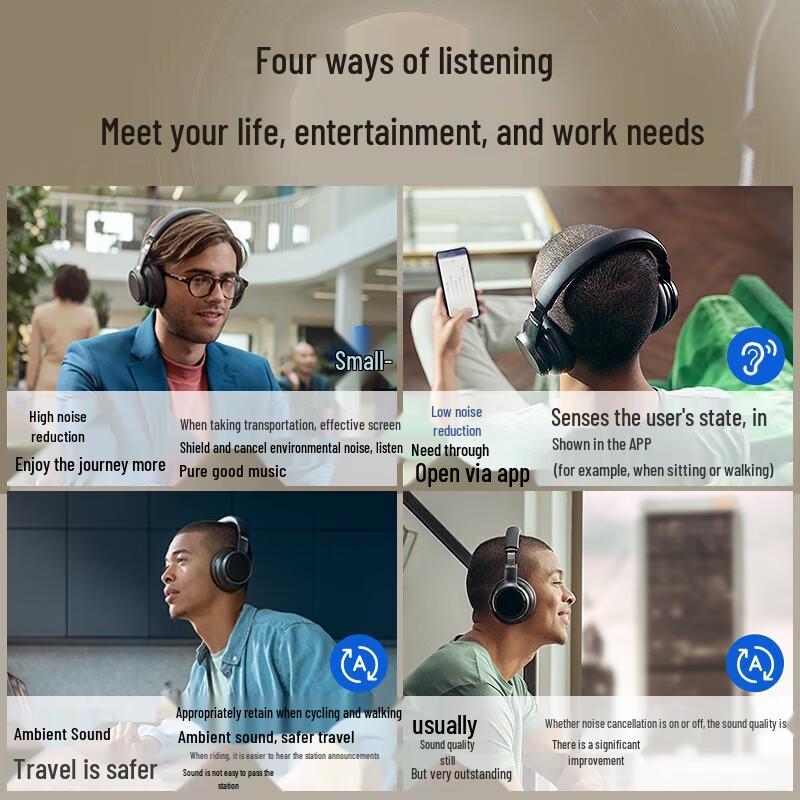 Philips TAH9505 ANC Hi-Res Over-Ear Headphones