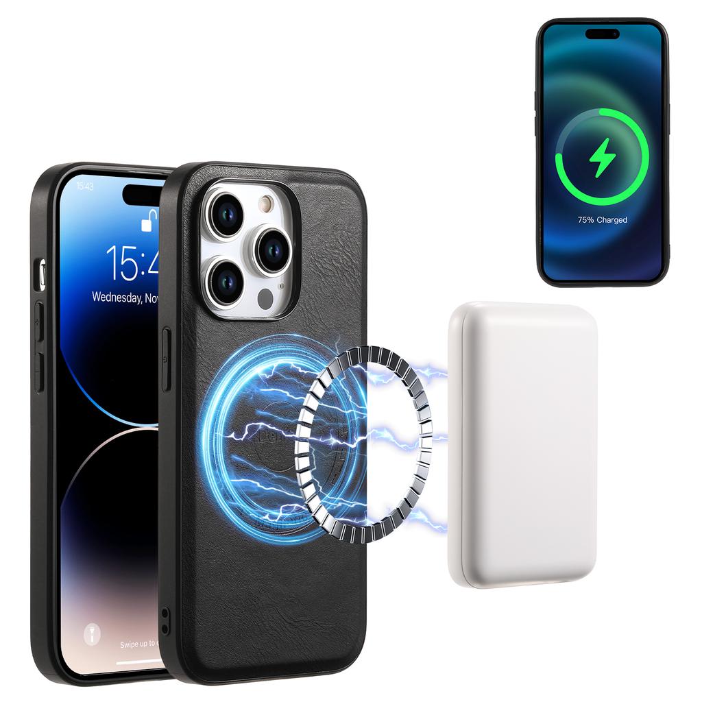 DENIOR For iPhone 15 Pro Phone Case Compatible with MagSafe Anti-Scratch Phone Cover